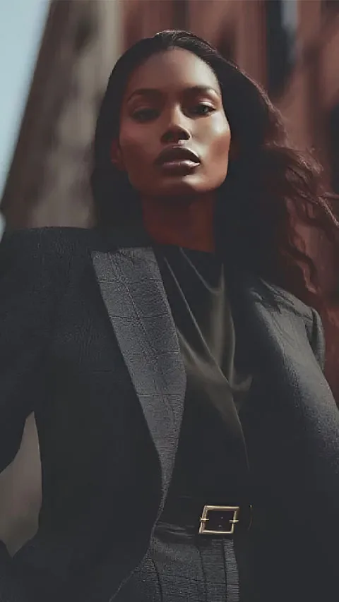 ¿Quién dice que un cuerpo de color no usa prendas negras?